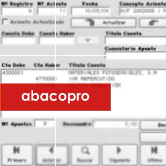 AbacoPro, Contabilidad General Pymes Macintosh y Windows